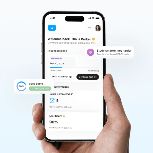 Mobile app mockup